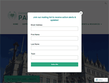 Tablet Screenshot of paidfamilyleavect.org